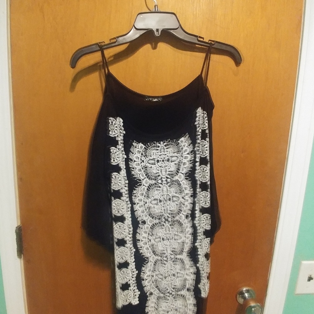 Black Cold Shoulder Shirt